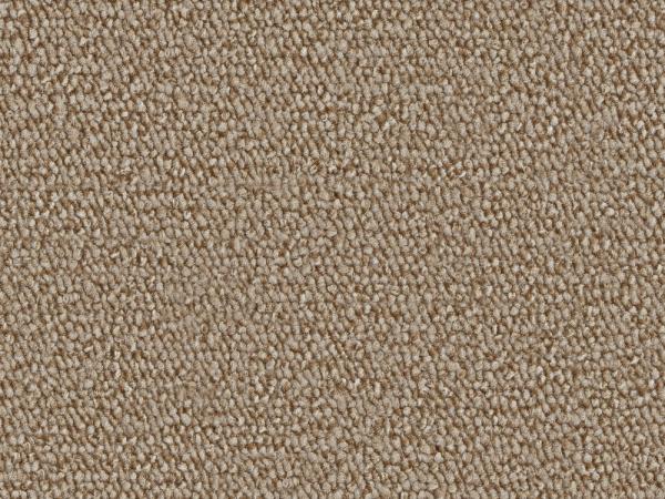 Wohnraum mit Vorwerk Rondo Teppichboden in Karamell – warme Farbwirkung, strukturierte Oberfläche, wohnliche Atmosphäre